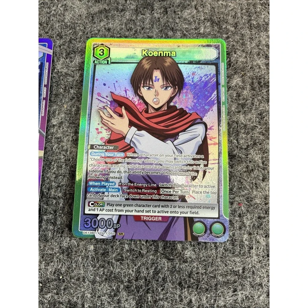 Lelouch Lamperouge SR * CGH-1-092/ Koenma YYH-1-050/ Mito SAO-2-054 SR Lot